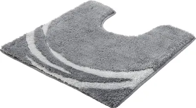 Produktbild von Kleine Wolke Badteppich Mystic Anthrazit 55x55 cm WC-Vorleger