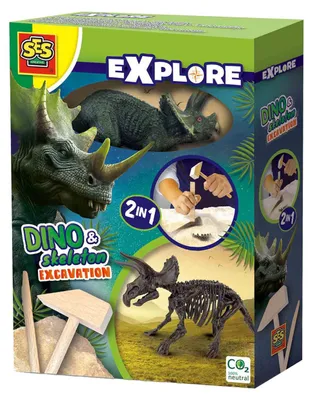 Produktbild von SES Dinosaurier Fossil 2w1 Triceratops 25093 50935