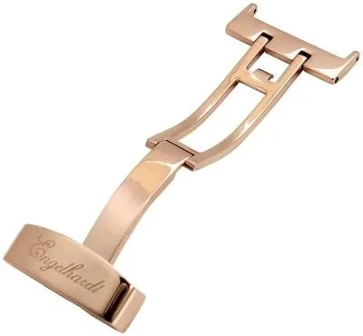 Produktbild von Engelhardt Faltschließe, 20 mm, roségoldfarben