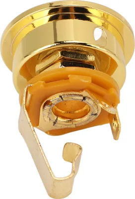 Obrázek produktu pro Kytarový stereofonní výstupní konektor, hladký, jasná barva, konektor pro elektrickou kytaru, přenosný, odolný pro kluby (GOLD)
