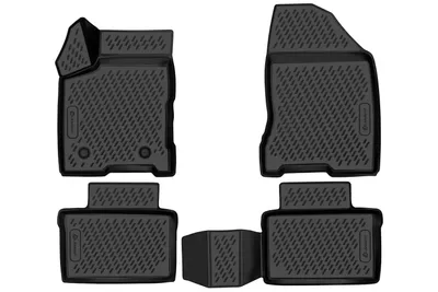 Zdjęcie produktu dla ELEMENT gumowe dywaniki podłogowe 3D do LADA (???) Vesta, 2015->, 4 szt.