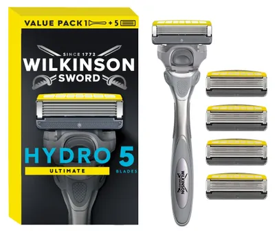 Produktbild von Rasierer Wilkinson Sword Hydro 5, 5 Klingen, Gel-Pools, Herrenrasierer