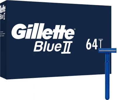 Image de Gillette Blue II rasoir jetable, 64 pièces