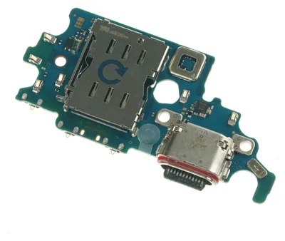 Produktbild von Samsung Galaxy S21 5G (SM-G991B) Lade Anschluss Buchse Eingang USB-C Mikrofon Sim Karten Leser Platine