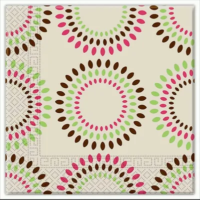 Produktbild von Herbstfarben 3-lagige Papierservietten 33x33cm