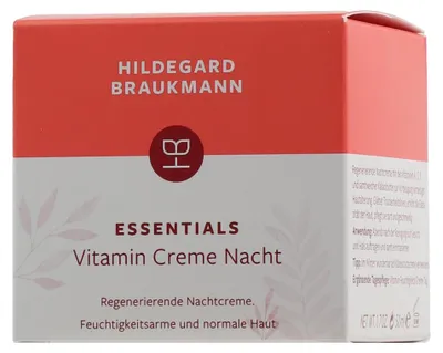 Produktbild von Hildegard Braukmann Essentials Vitamin Creme Nacht (50 ml)