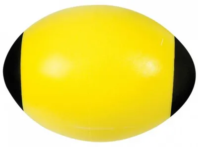 Image de Ballon de rugby en mousse 24 cm - balle ovale - jeu, sport enfant