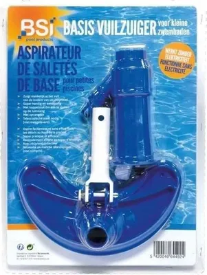 Produktbild von Pool Bodensauger manuell, 30cm, mit Auffangsack für Pool Schmutz, BSI