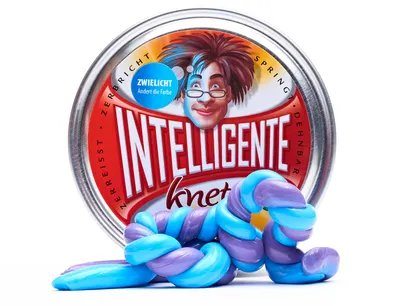 Produktbild von Intelligente Knete 11003, Knetmasse, Blau, Violett, 80 g, Eimer, 1 Stück(e), 1 Stück(e)