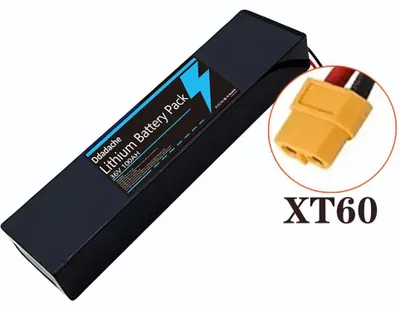 Image de Batterie pour trottinette électrique 36 V - Pack batterie lithium-ion 10S3P - Cellules 18650 - 10 000 mAh - Batterie de rechange pour trottinette électrique M365 - Connecteur XT60
