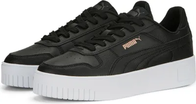 Puma Carina Street Schwarz Riosa Weiß Leder Größe: 40