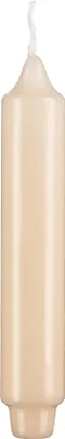 Produktbild von Stabkerzen (Zapfenfuß) Champagner 170 x 30 mm, 12 Stück
