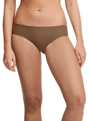 Image de Culotte bikini Chantelle Softstretch couleur cacao pour femme
