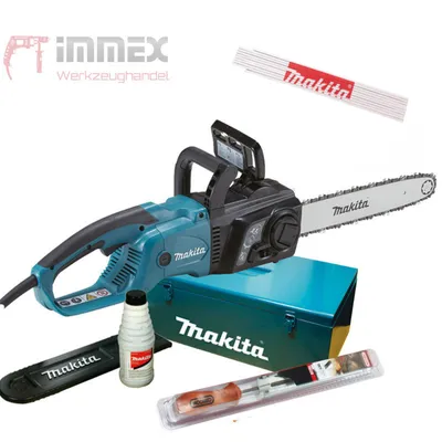 Imagen del producto de Makita UC3551AK, 35 cm, 14,5 m/s, 76,2 / 8 mm (3/8"), color , azul, alimentación de corriente alterna, 2000 W