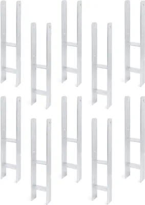 Produktbild von Alberts 10 x H-Anker Pfostenträger Carport Pfostenschuh H-Träger feuerverzinkt 600 mm