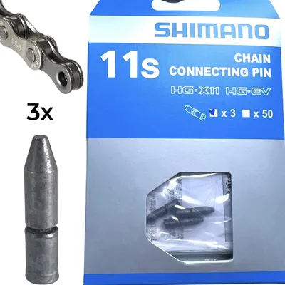 Produktbild von Shimano Kettennietstifte HG-X11 für 11-fach Ketten (3er Pack) verpackt