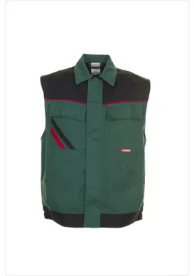 Produktbild von Planam Highline Weste grün/schwarz/rot Gr. 4XL, 2365068