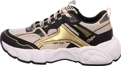 Zdjęcie produktu dla Cld Run - Black / Beige / Gold Skóra syntetyczna : 41 : Rozmiar normalny: 41 Szerokość: Regularny