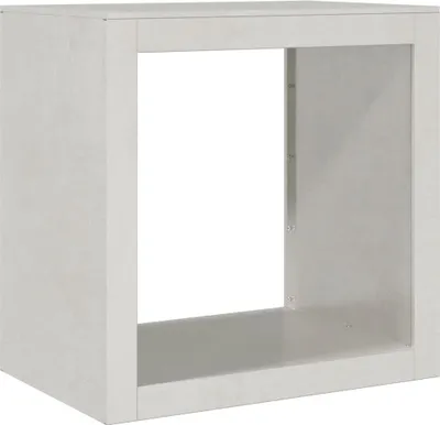 Image de vidaXL Étagère à bois de chauffage 60x40x60 cm Acier inoxydable
