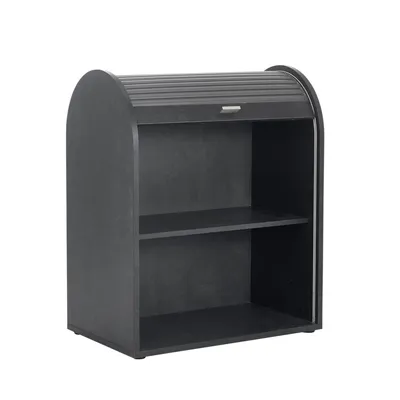 Produktbild von Mäusbacher Jalousieschrank Rolladenschrank Holzwerkstoff/Kunststoff - 90° drehbar Schwarzstahl/Graphit