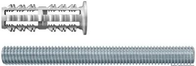 Produktbild von fischer Gewindestangendübel RodForce FGD M6 x 35 mit 60 mm Gewindestange, 25 Stück
