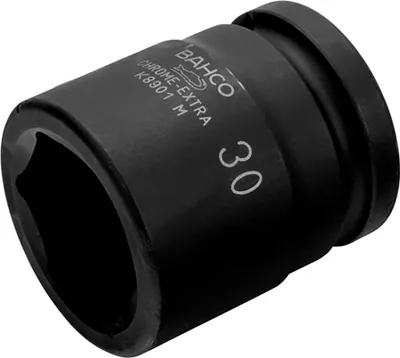 Zdjęcie produktu dla Bahco K8901M-36, Gniazdo udarowe, Czarny, 1 głowic(e), 3/4", Metryczny, 36 mm