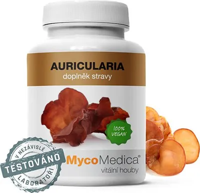 Obrázok produktu pre MycoMedica Auricularia 90 kapsúl