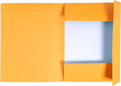 Produktbild von Aktenmappe A4 280 g/qm Karton orange Packung mit 100 Stück