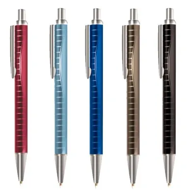 Zdjęcie produktu dla Długopis automatyczny 0.7mm niebieski (20szt)