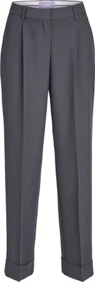 Image de Pantalon chino Jack & Jones Mary Pleat Jjxx gris 31 / 30 pour femme, gris 31