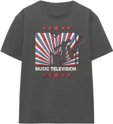 Produktbild von MTV - T-Shirt für Herren/Damen Uni TV15811 (M) (Holzkohle)
