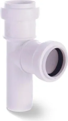 Obrázok produktu pre HT vetva 90 stupňov DN40 všetky tvarovky pre odpadové potrubie odpadovej vody