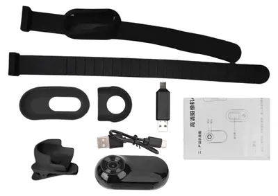 Obrázok produktu pre 1080P obojok s kamerou pre domáce zvieratá – mačka, 90° širokouhlý objektív, pes, mini športová akčná kamera pre mačky a psov, outdoorové aktivity