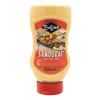 Produktbild von Samourai Sauce 500ml – Würzig-scharfe Belzina Grillsauce mit Paprika & Chili