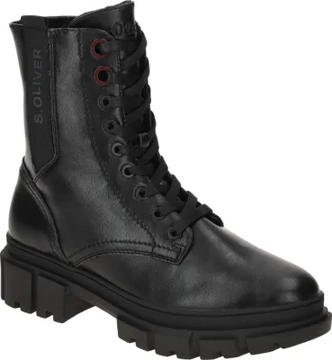 Produktbild von S. Oliver 25221 Damen Stiefeletten - bequeme Stiefelette schwarz Freizeit NEU
