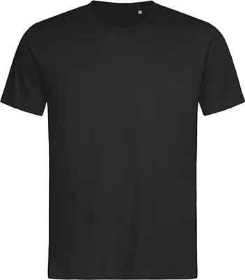 Produktbild von Stedman ST7000 | Uni Lux T-Shirt Uni Rundhals - Farbe: Black Opal - Größe: M