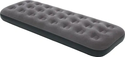 Produktbild von Velours-Luftbett von Wehncke in Schwarz, 191 x 73 x 22 cm
