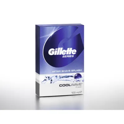 Produktbild von Gillette Cool Wave After Shave Splash For Men 100ml