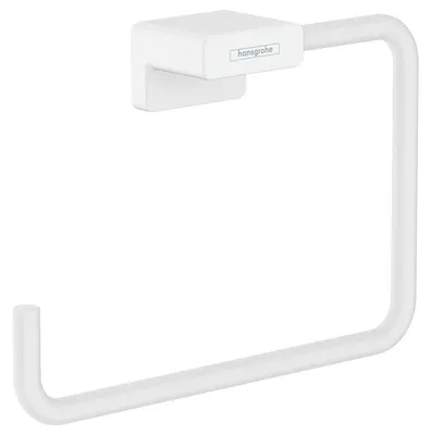 Obrázok produktu pre HANSGROHE 41754700 Krúžok na uteráky AddStoris matný biely