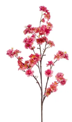 Produktbild von künstlicher Kirschblütenzweig Magnolie pink H. 120cm Emerald Kunstblumen
