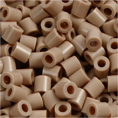 Produktbild von Fotoperlen, Größe 5x5 mm, Lochgröße 2,5 mm, Beige (6), 1100Stck.