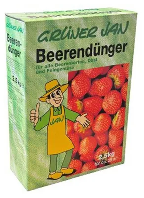 Produktbild von Organisch-mineralischer Langzeit Beerendünger für Beerensträucher und Obstgehölze chloridarm 5 kg
