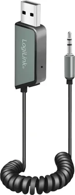 Produktbild von LogiLink Stereo Bluetooth in-car (AUX) audio receiver, BT5.3