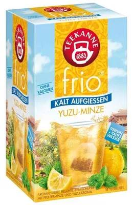 Produktbild von Teekanne frio Yuzu-Minze 18er