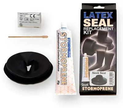 Immagine prodotto di Kit di ricambio in lattice Stormsure - Guarnizione - Nero Nero - Taglia unica