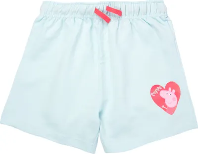 Produktbild von Peppa Wutz Shorts für Mädchen -  Kinder kurze Hose Hotpants Hellblau 110-116