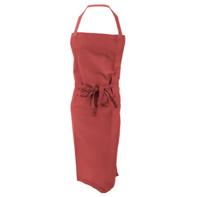Produktbild von Jassz Bistro Unisex Arbeitsschürze / Schürze mit Brustlatz BC2608 (Einheitsgröße) (Rot)