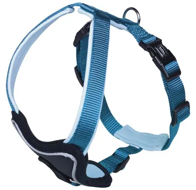Image de Nobby harnais confort "Classic Preno" bleu clair/bleu clair L : 35-45 cm ; l : 25 mm