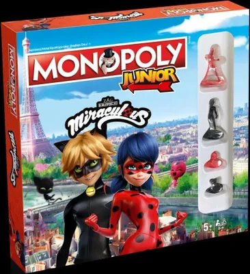 Produktbild von Monopoly Junior Miraculous Spiel Gesellschaftsspiel Brettspiel deutsch