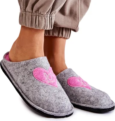 Produktbild von Hausschuhe Big Star KK276020 Grau-Rosa 36